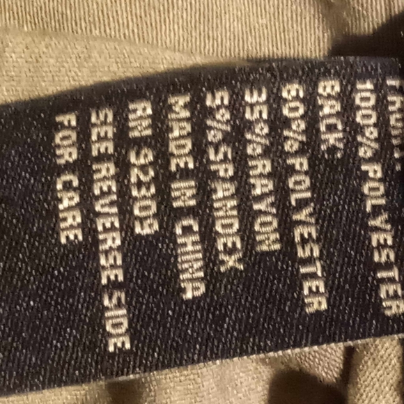 DG2 olive print large tiered tank - Picture 9 of 10